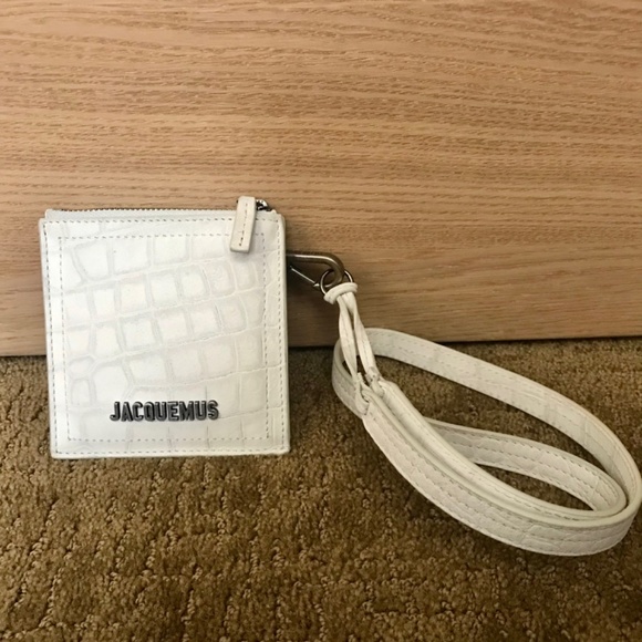 JACQUEMUS LEATHER ANIMAL PRINT WALLET - Picture 2 of 3